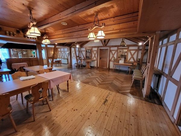 Gastraum im Obergeschoss